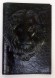 Обложка для паспорта "Хищник Лев" кожа (3D) цвет чёрный